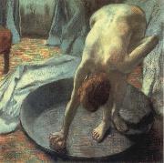 Edgar Degas The Tub oil painting artist